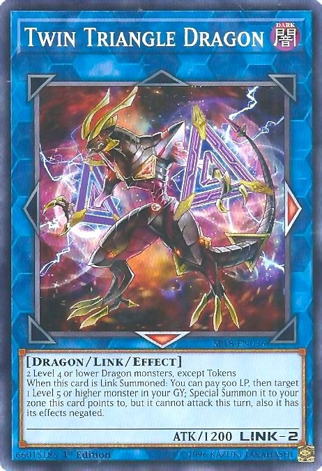 Twin Triangle Dragon (SP18-EN036) [SPV]