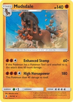 Mudsdale 76 145 Prerelease Kit Exclusive (076/145) [PR]