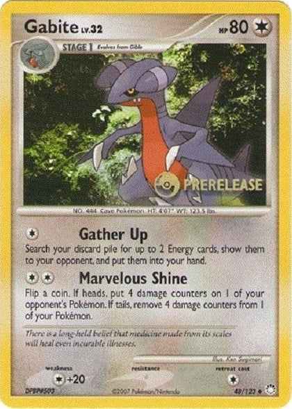 Gabite 48 124 Prerelease (48/124) [PR]