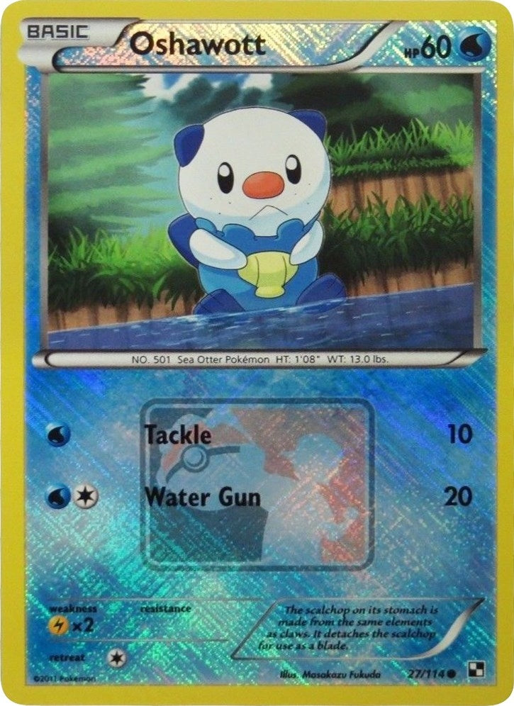 Oshawott 27 114 League Promo (027/114) [PR]