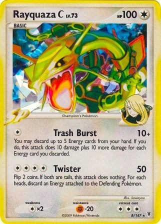 Rayquaza C 8 147 Cracked Ice (008/147) [MCAP]