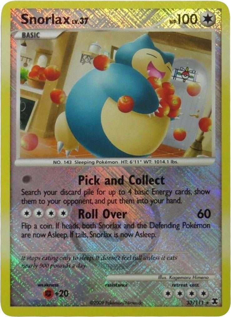 Snorlax 33 111 League Promo (033/111) [PR]