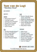 2001 Tom van de Logt Decklist Card [WCD]