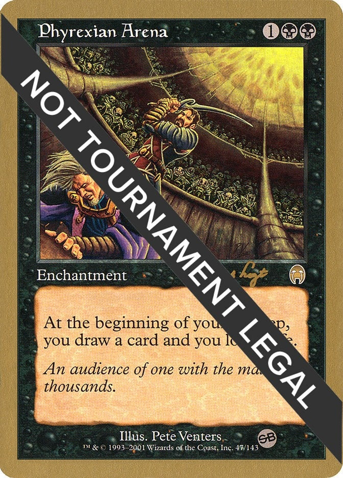Phyrexian Arena 2001 Tom van de Logt APC SB [WCD]