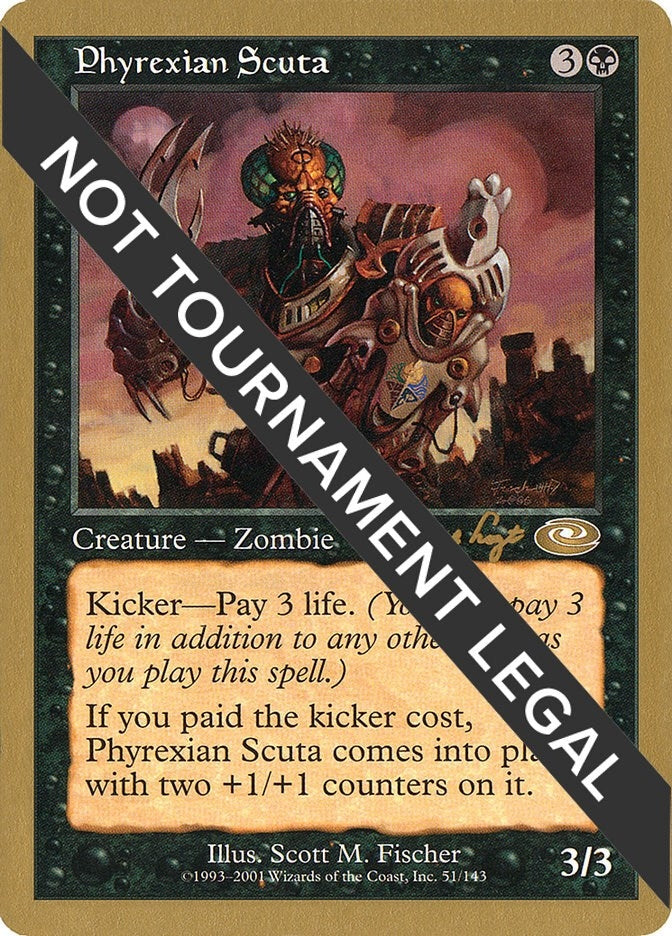 Phyrexian Scuta 2001 Tom van de Logt PLS [WCD]