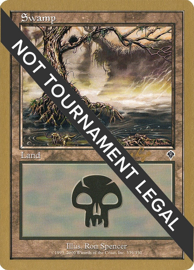 Swamp (tvdl339) (Tom van de Logt) [World Championship Decks 2001]
