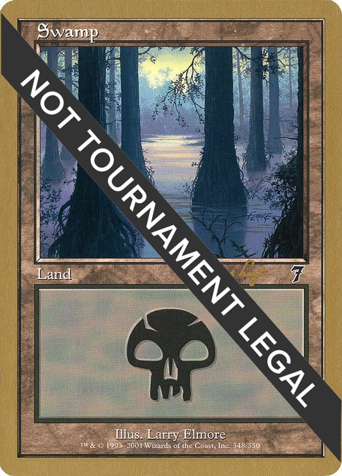 Swamp (tvdl348) (Tom van de Logt) [World Championship Decks 2001]