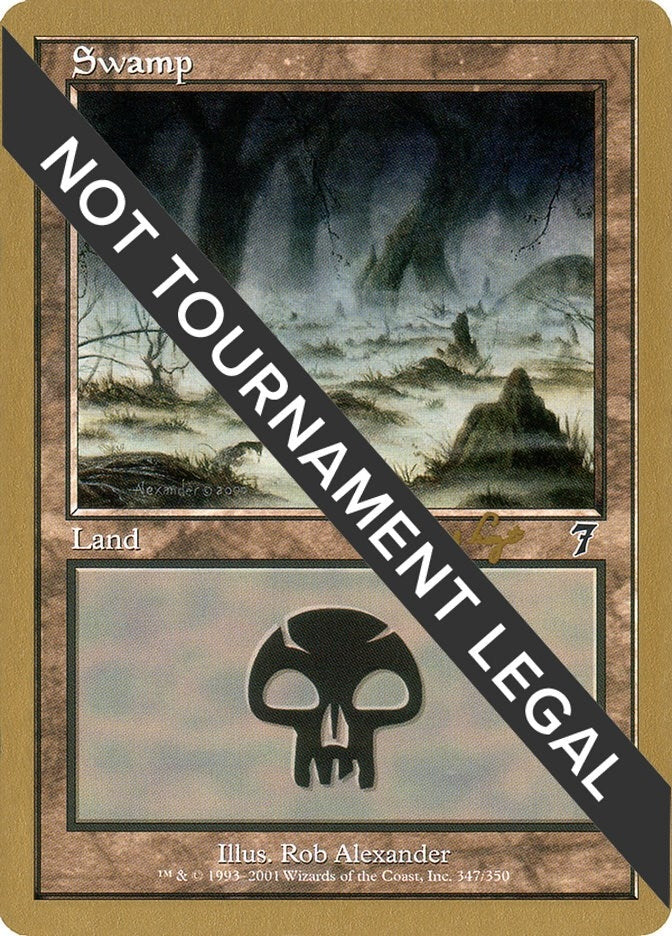Swamp (tvdl347) (Tom van de Logt) [World Championship Decks 2001]