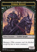 Zombie Knight Token (5) [DOM]