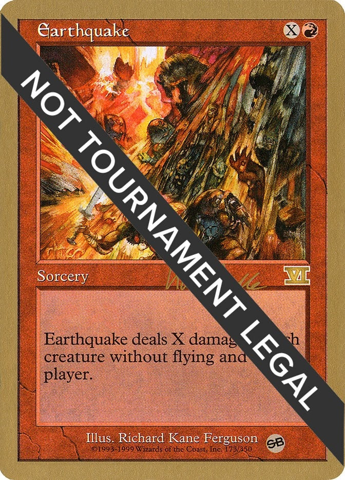 Earthquake 1999 Kai Budde 6ED SB [WCD]