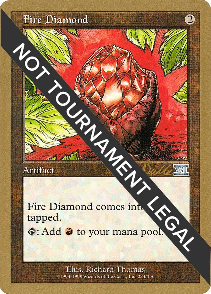 Fire Diamond 1999 Kai Budde 6ED [WCD]