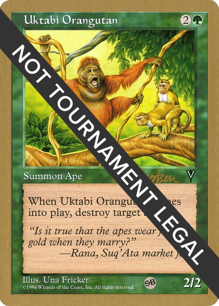 Uktabi Orangutan 1997 Svend Geertsen VIS SB [WCD]