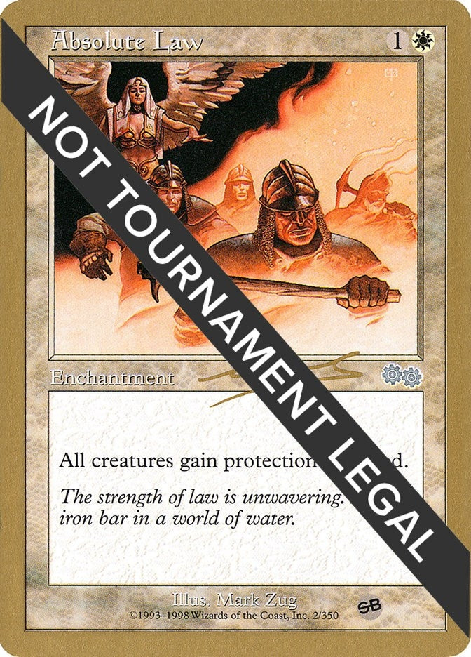 Absolute Law 2000 Nicolas Labarre USG SB [WCD]