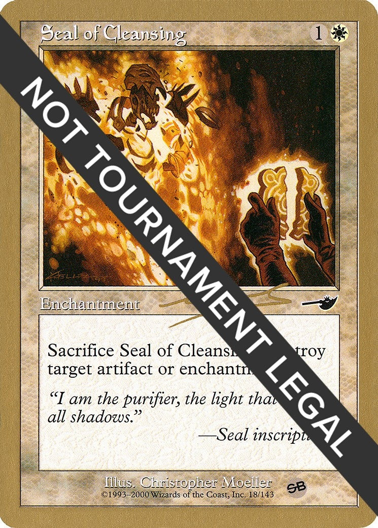 Seal of Cleansing 2000 Nicolas Labarre NMS SB [WCD]