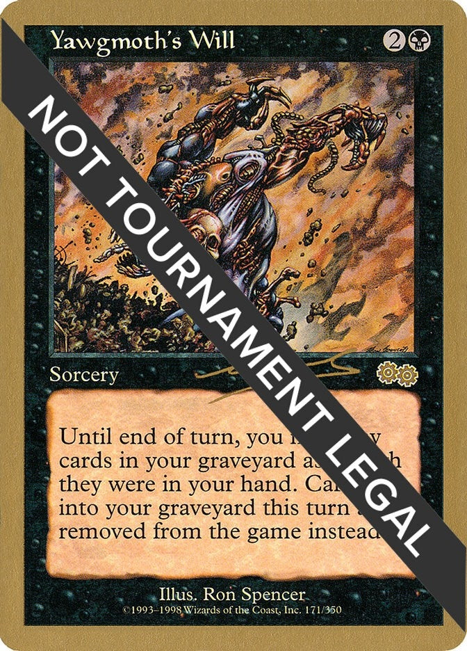 Yawgmoths Will 2000 Nicolas Labarre USG [WCD]