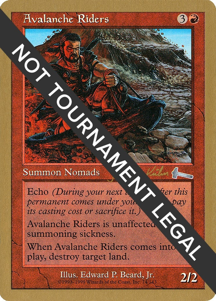 Avalanche Riders 2000 Janosch Kuhn ULG [WCD]