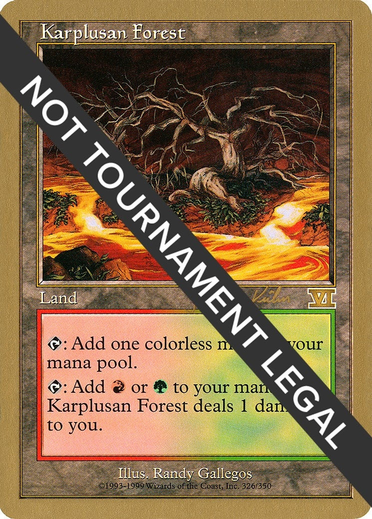 Karplusan Forest 2000 Janosch Kuhn 6ED [WCD]