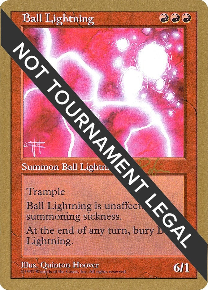 Ball Lightning 1998 Ben Rubin 5ED [WCD]