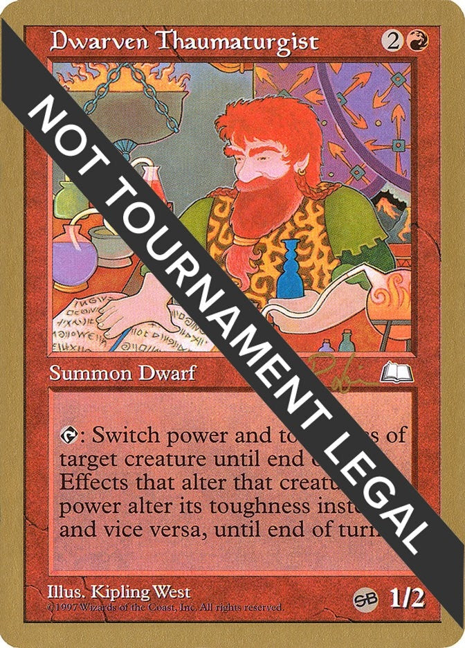 Dwarven Thaumaturgist 1998 Ben Rubin WTH SB [WCD]