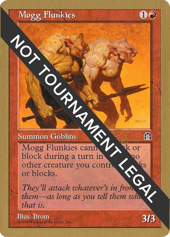 Mogg Flunkies (Ben Rubin) [World Championship Decks 1998]