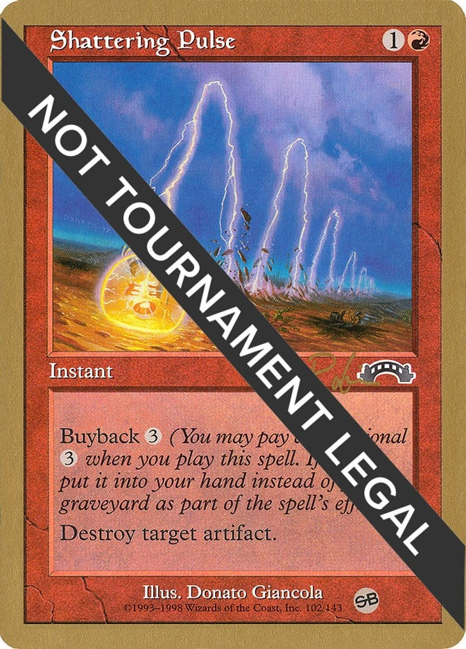 Shattering Pulse 1998 Ben Rubin EXO SB [WCD]