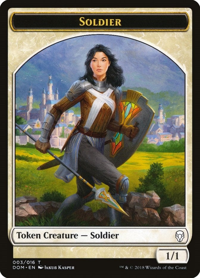 Soldier Token (3) [DOM]