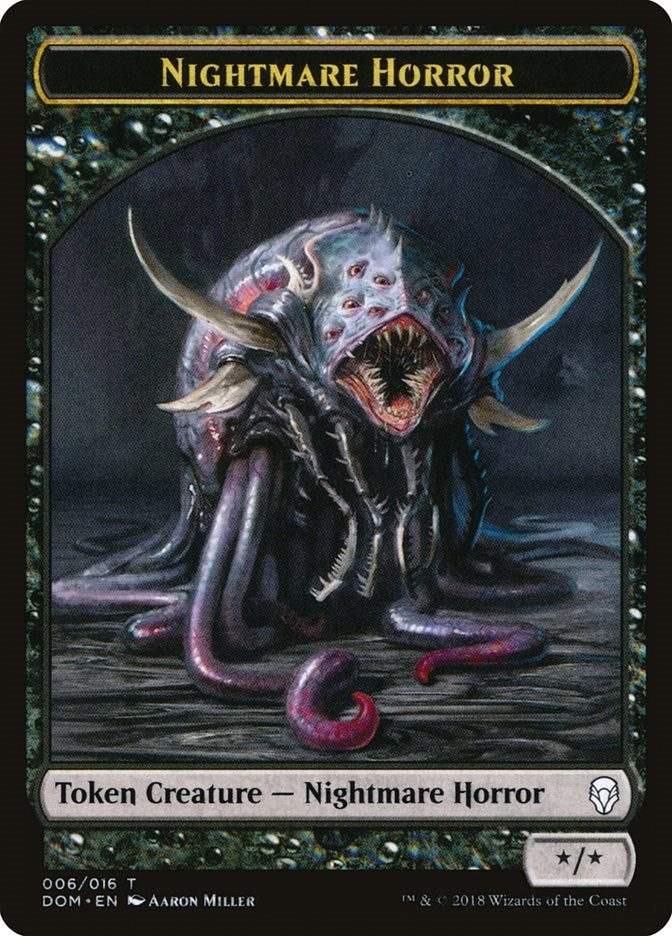 Nightmare Horror Token (6) [DOM]