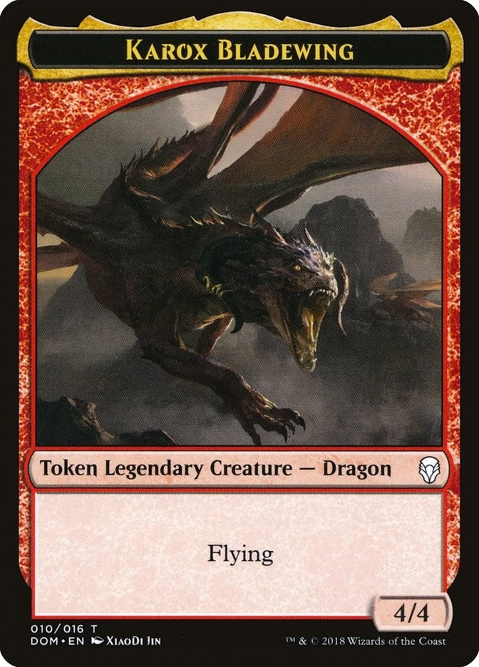 Karox Bladewing Token (10) [DOM]