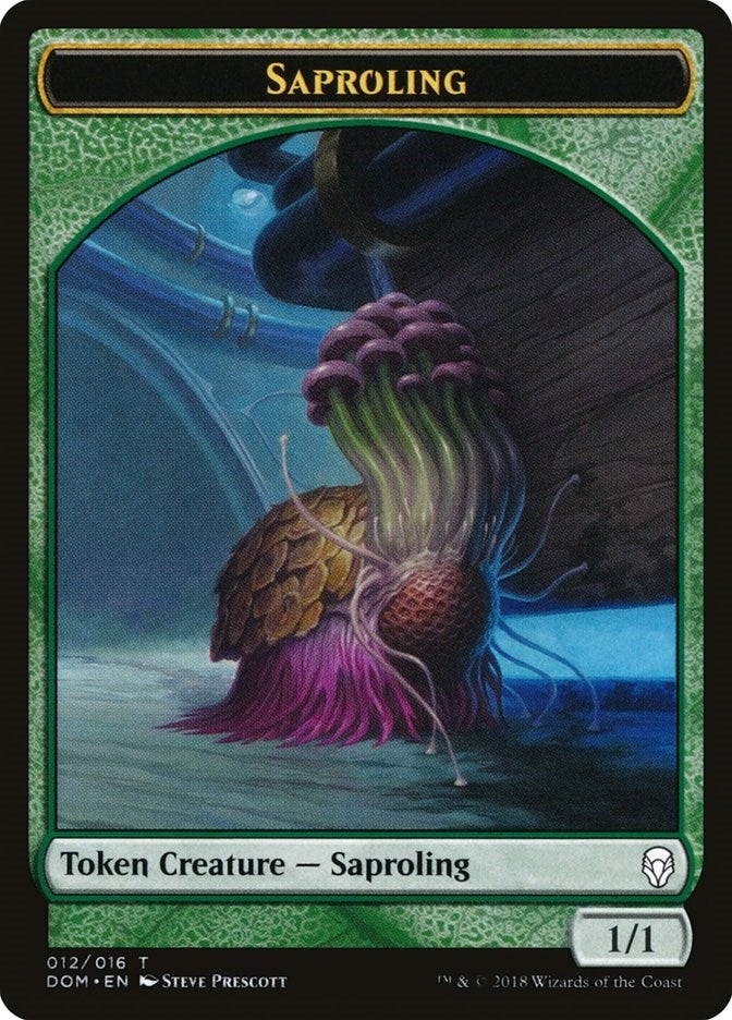 Saproling Token 012 (12) [DOM]