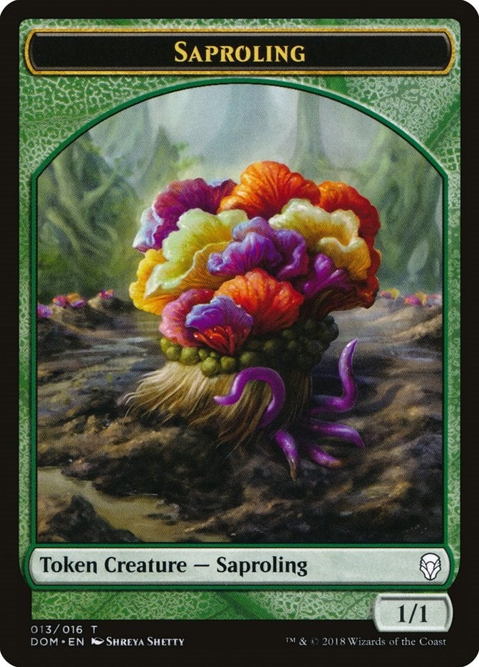 Saproling Token 013 (13) [DOM]