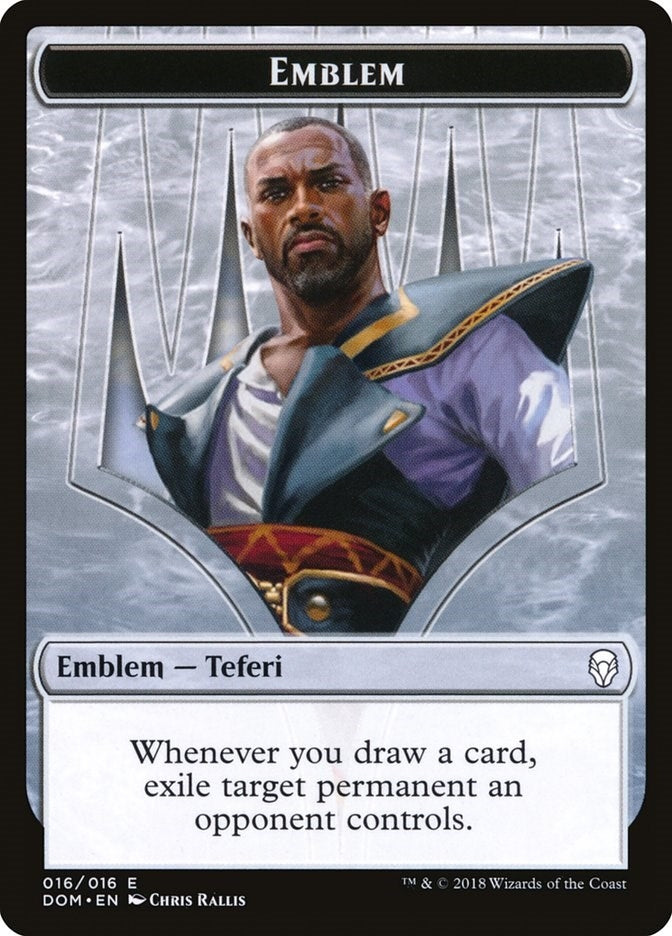 Emblem Teferi Hero of Dominaria (16) [DOM]