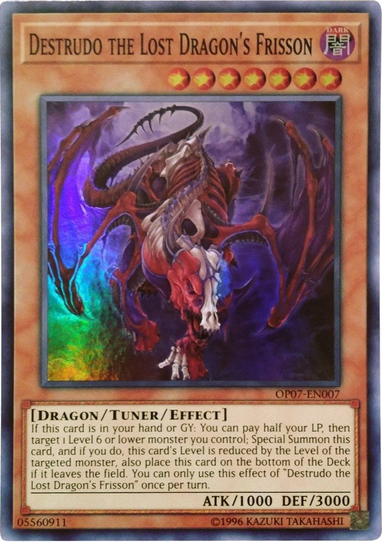 Destrudo the Lost Dragons Frisson (OP07-EN007) [OP07]