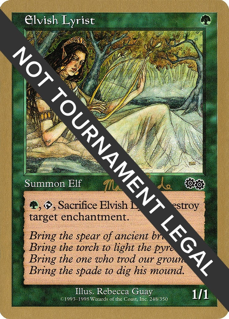 Elvish Lyrist 1999 Matt Linde USG [WCD]