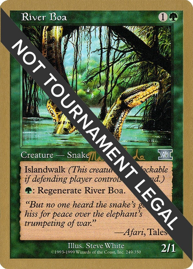 River Boa 1999 Matt Linde 6ED [WCD]