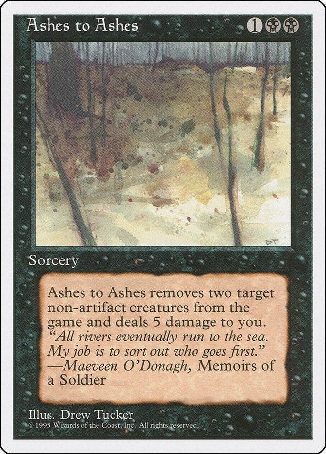 Ashes to Ashes [4ED]