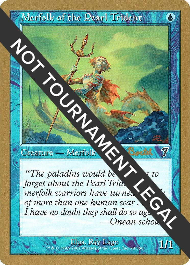 Merfolk of the Pearl Trident (Alex Borteh) [World Championship Decks 2001]