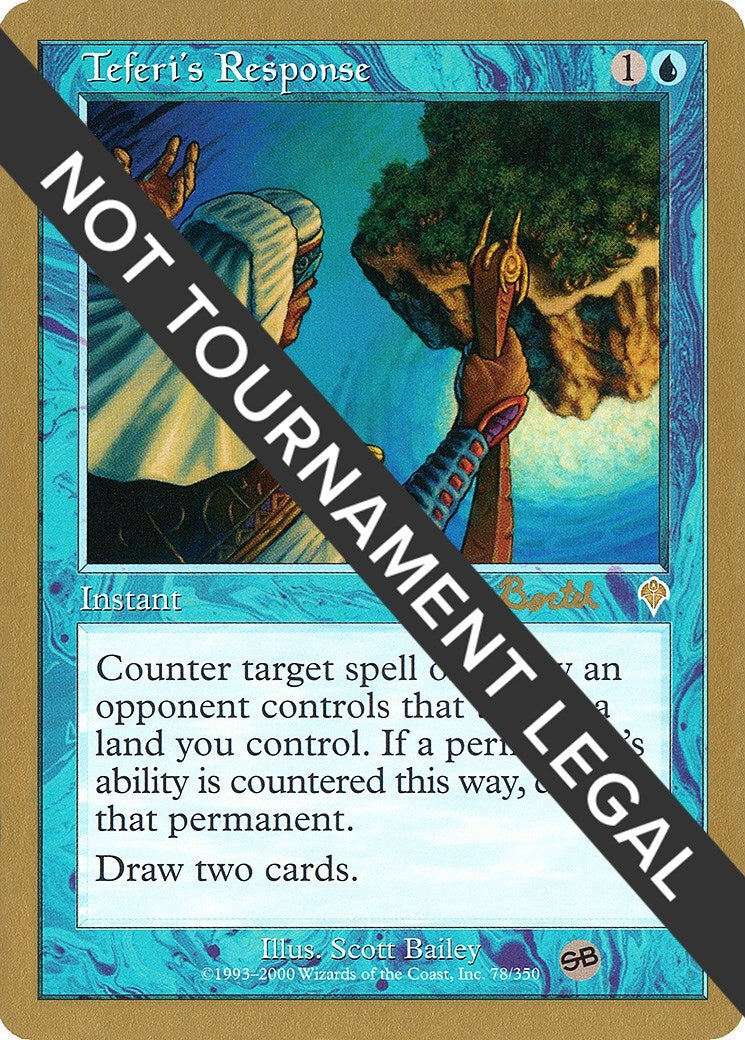 Teferis Response 2001 Alex Borteh INV SB [WCD]