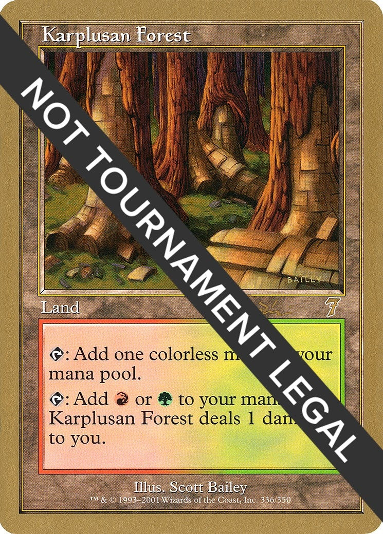 Karplusan Forest 2001 Jan Tomcani 7ED [WCD]