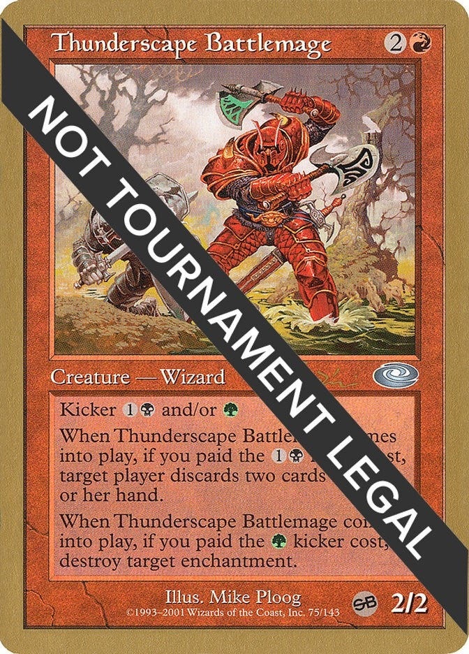 Thunderscape Battlemage 2001 Jan Tomcani PLS [WCD]