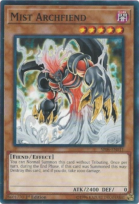 Mist Archfiend (SR06-EN011) [SR06]
