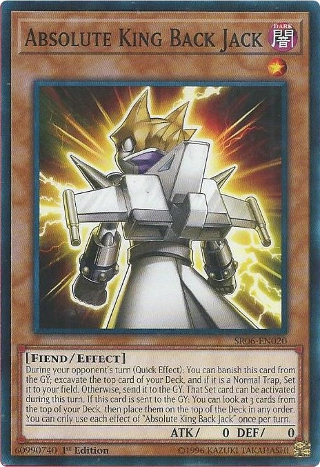 Absolute King Back Jack (SR06-EN020) [SR06]