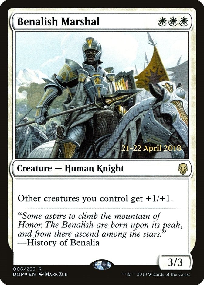 Benalish Marshal (6) [PRE]