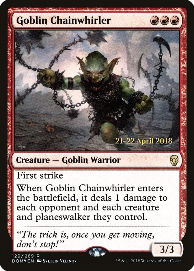 Goblin Chainwhirler (129) [PRE]