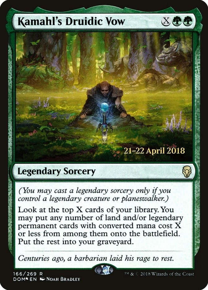 Kamahls Druidic Vow (166) [PRE]