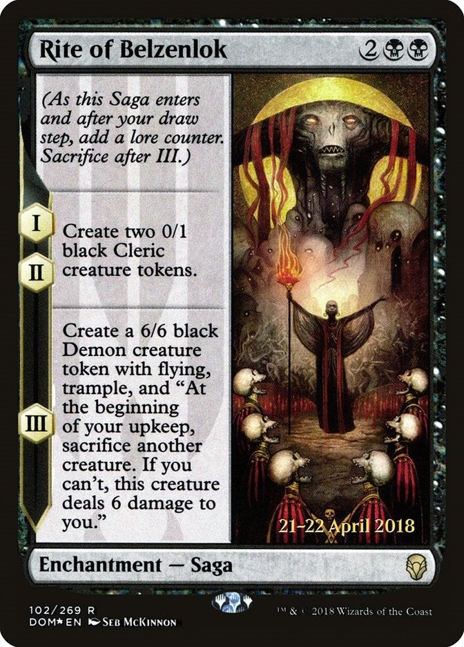 Rite of Belzenlok (102) [PRE]