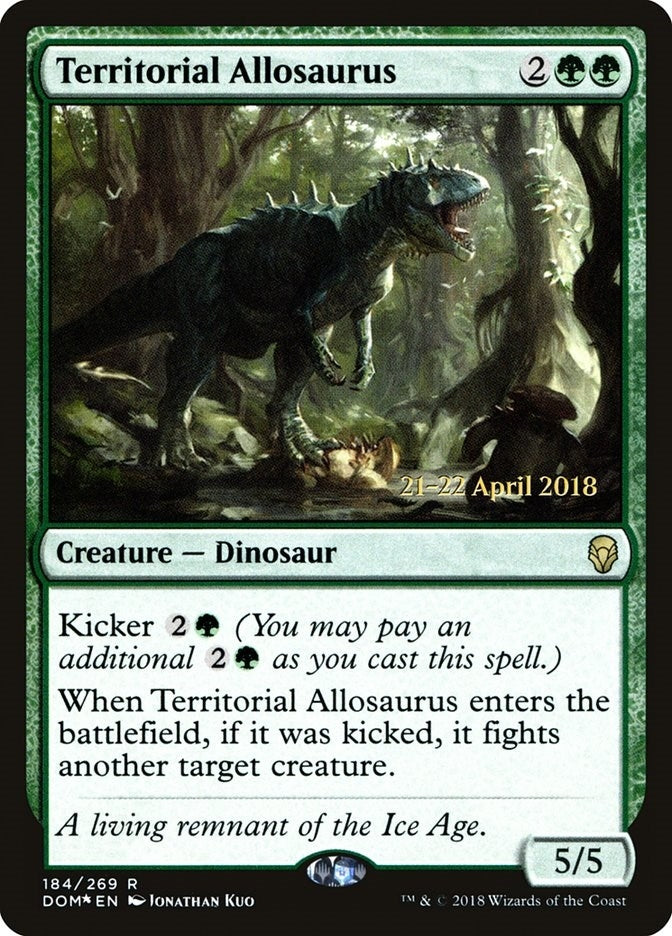 Territorial Allosaurus (184) [PRE]