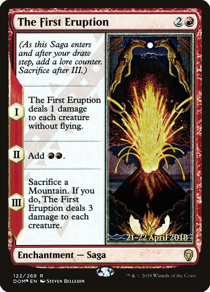 The First Eruption (122) [PRE]