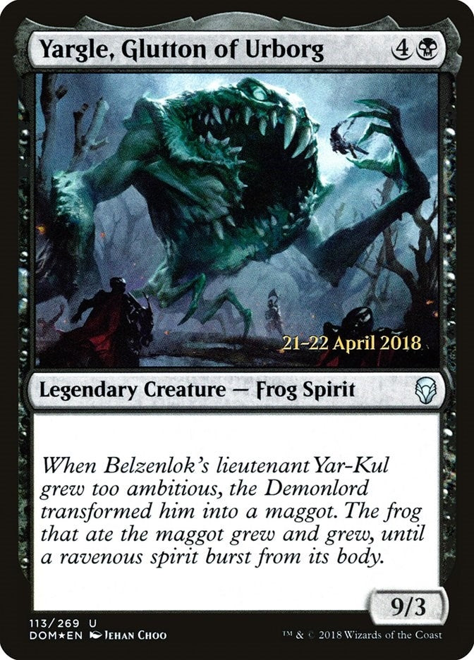 Yargle Glutton of Urborg (113) [PRE]