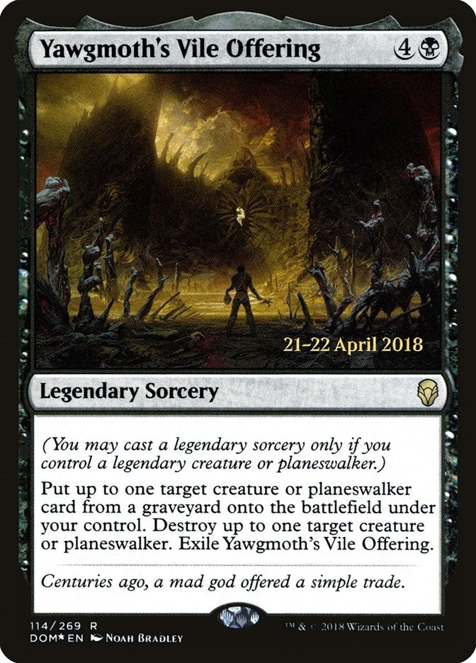 Yawgmoths Vile Offering (114) [PRE]