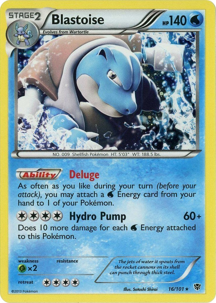 Blastoise 16 101 Cosmos Holo (016/101) [BLE]